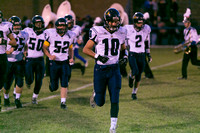 Hillsdale High Varsity Football at Dundee Oct 25 2013