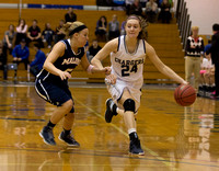Malone at Hillsdale College Womens Basketball Feb 22 2013