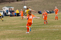 Quincy at Hillsdale Girls Soccer April 15 2013